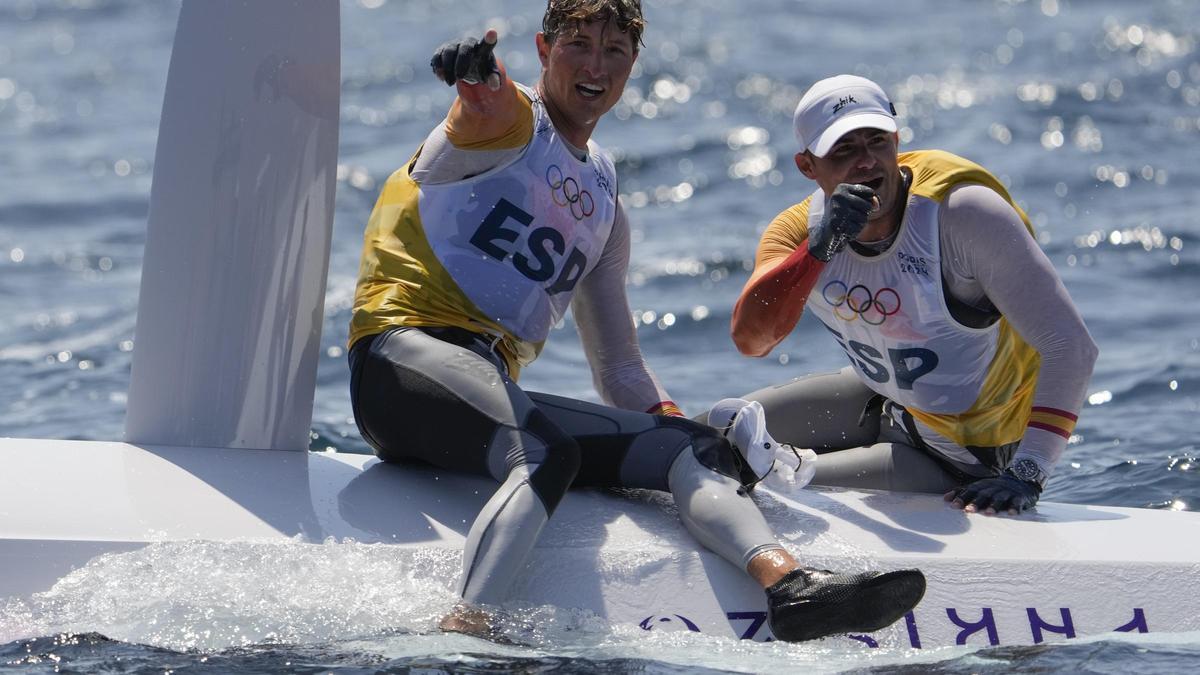 Florian Trittel y Diego Botín.