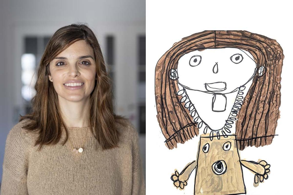 Una de les protagonistes, Marta Martínez, amb la reinterpretació que li va fer la Marta Pérez, de L'Art de Viure