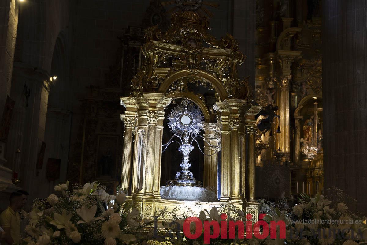 El Corpus procesiona por las calles de Caravaca El Corpus procesiona por las calles de Caravaca