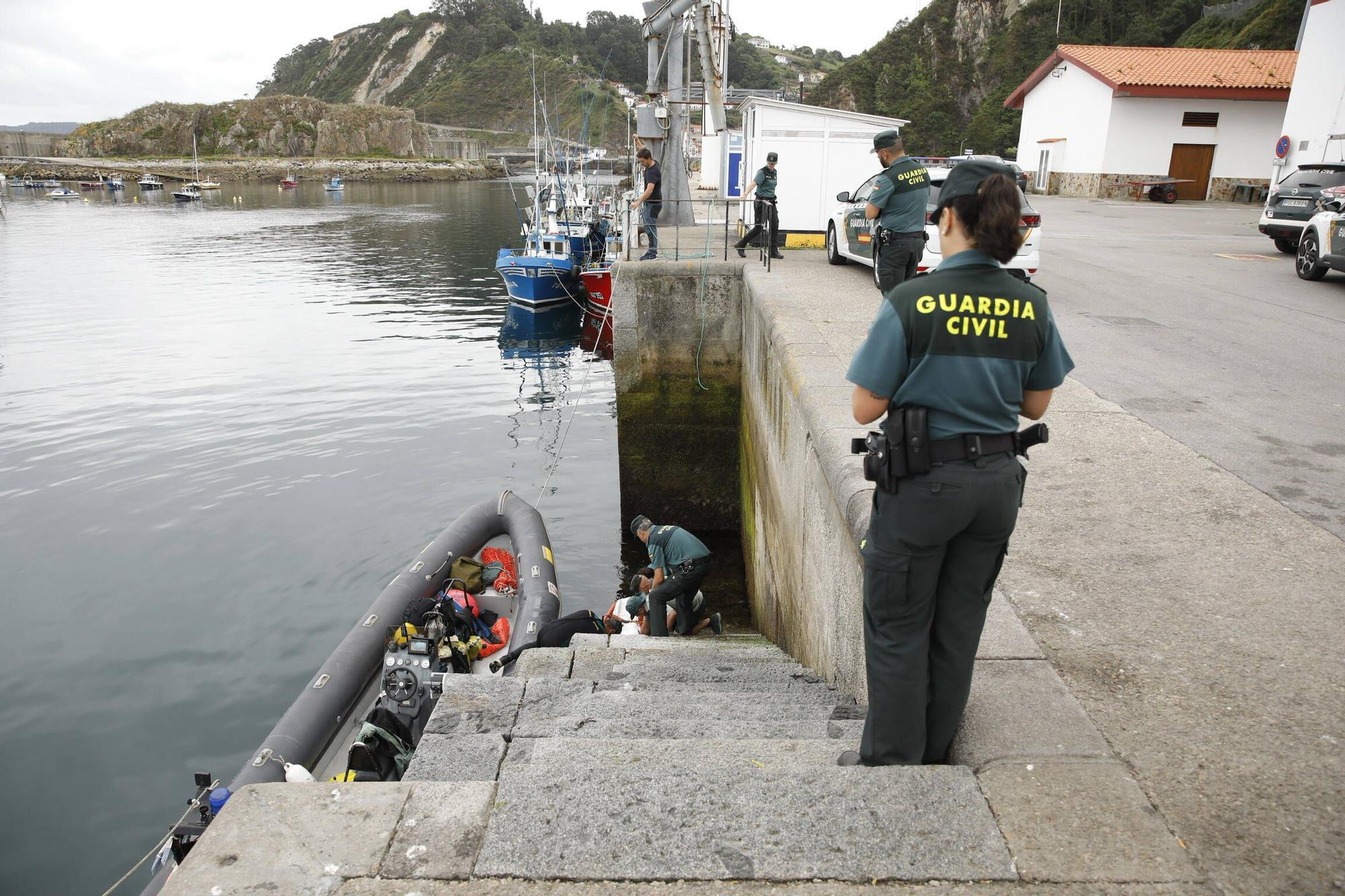 EN IMÁGENES: la búsqueda del alcalde de Soto del Barco en cabo Vidío