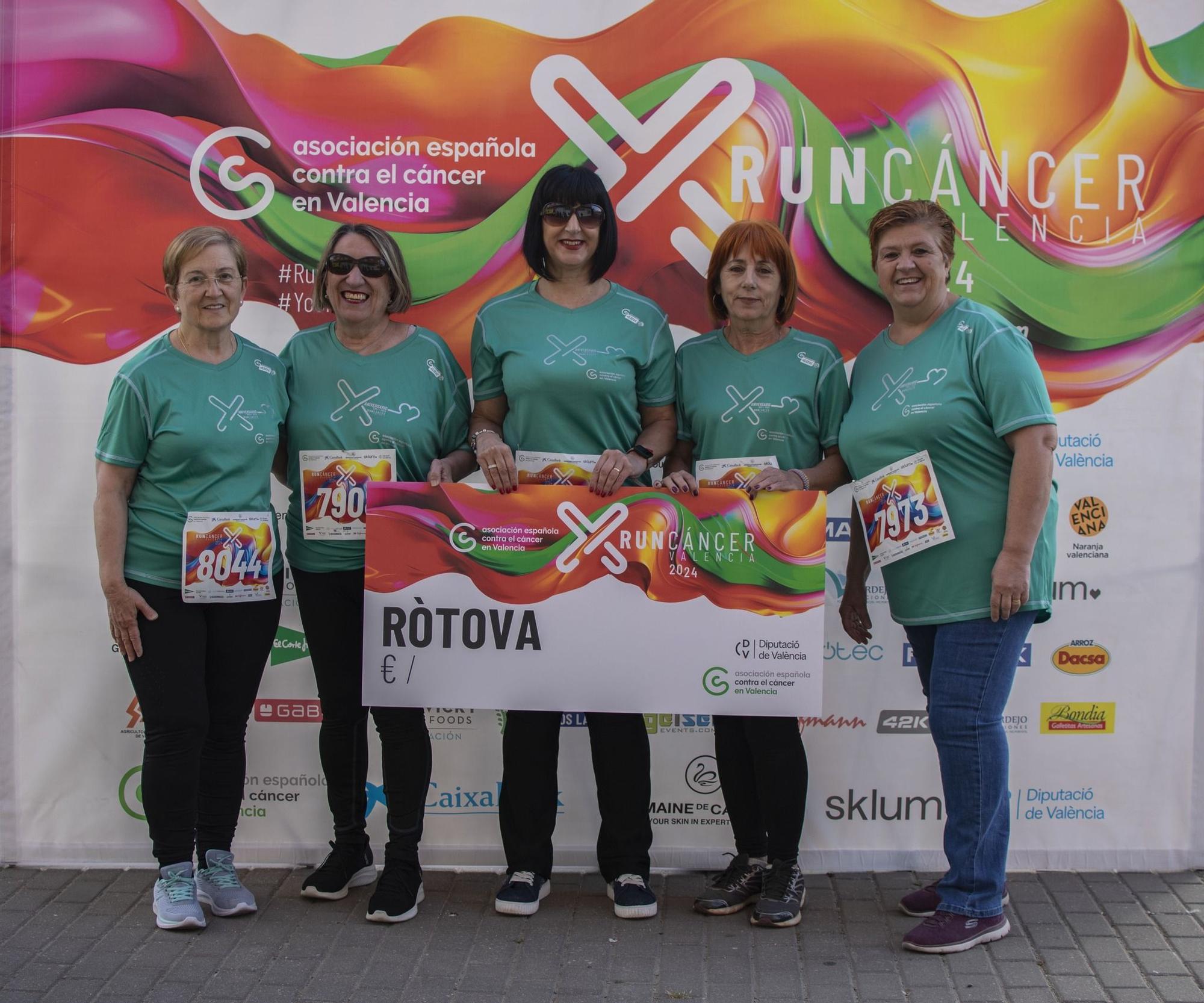 La Run Cáncer de Ròtova, en imágenes