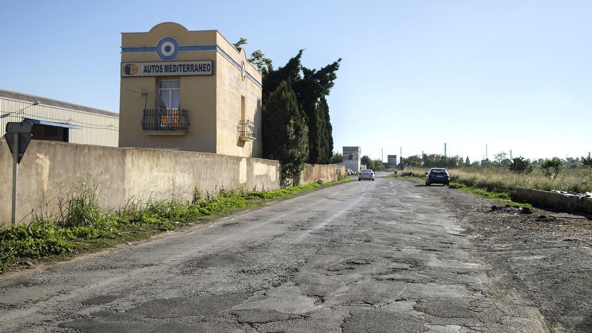 Estado en el que se encuentra una parte del Caminàs en la actualidad.