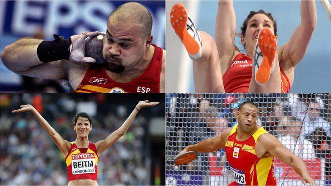 Ocho concursos 'malditos' para el atletismo español