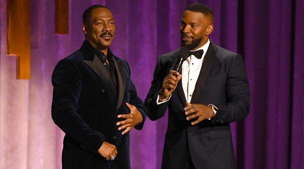 zentauroepp50625099 hollywood  california   october 27   l r  eddie murphy and j191028135315