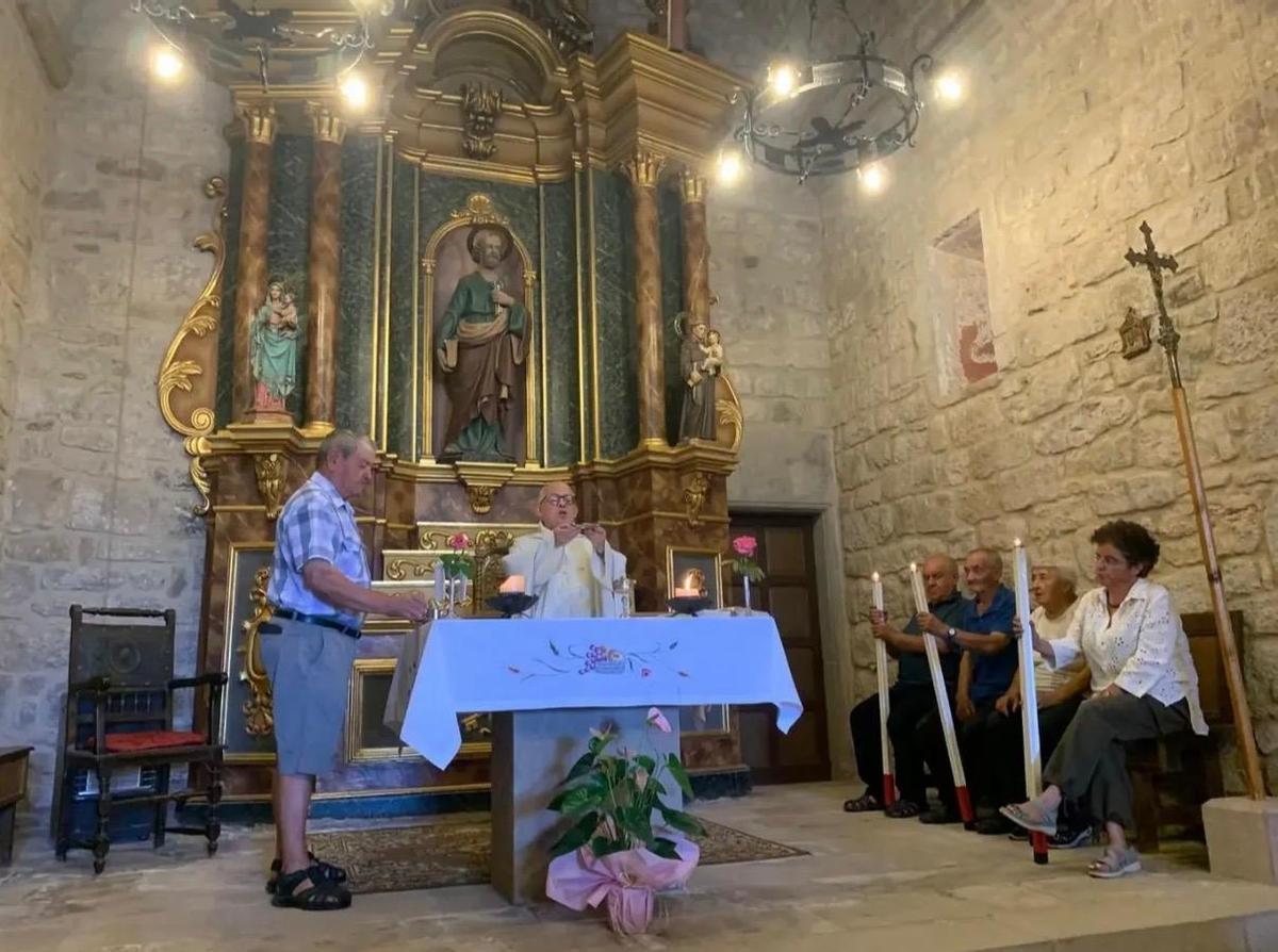 La missa de la Festa Major de Castellar de la Ribera