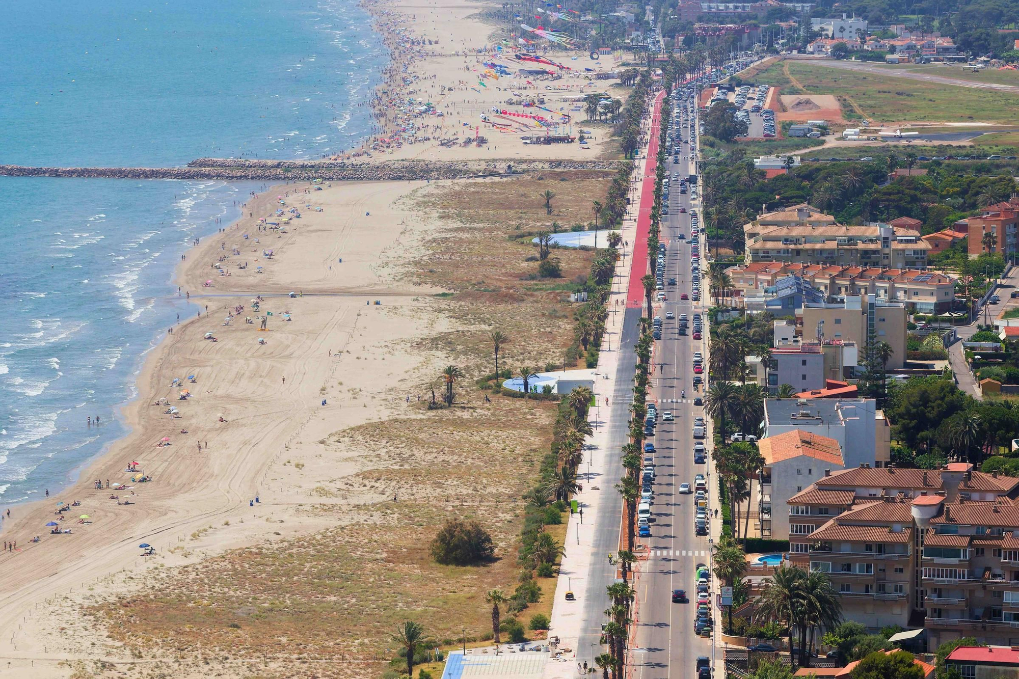Castelló 'a vista de pájaro'