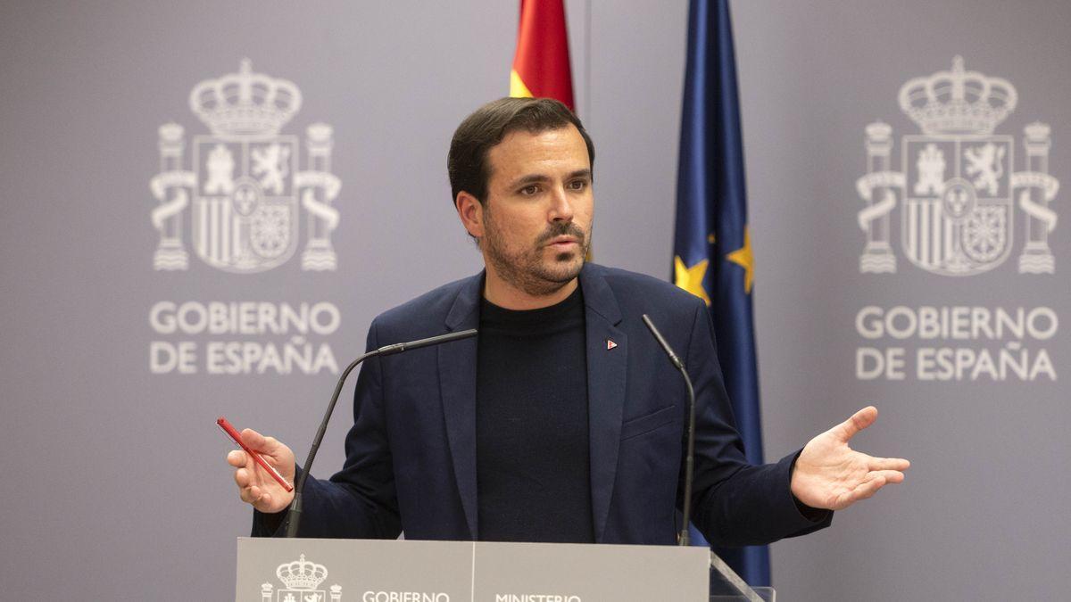 El ministro de Consumo, Alberto Garzón