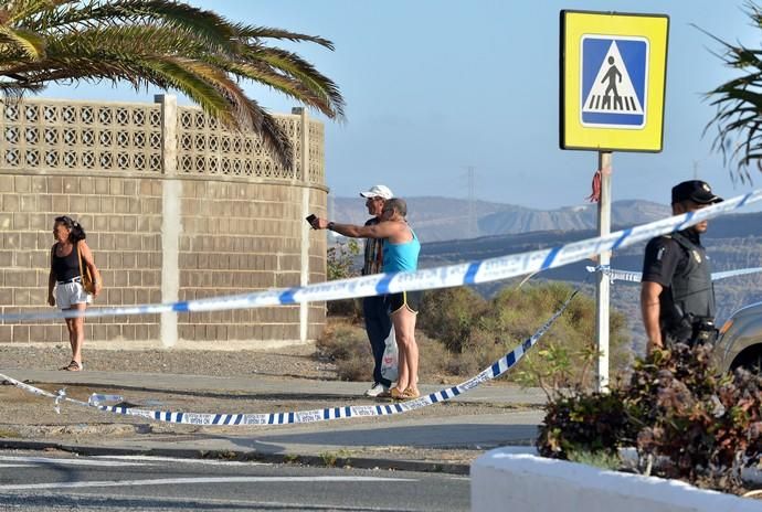 24/08/2018 JINÁMAR, TELDE. Incendio de 25 ...