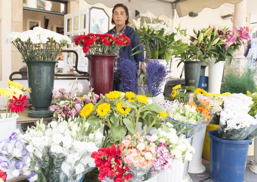 Reportaje de floristas del Fontán