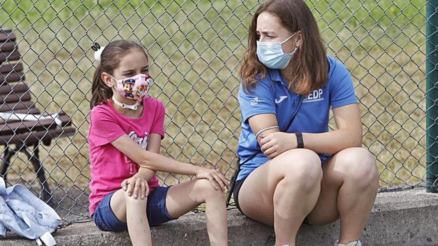 El deporte, un juego de niños en La Ería