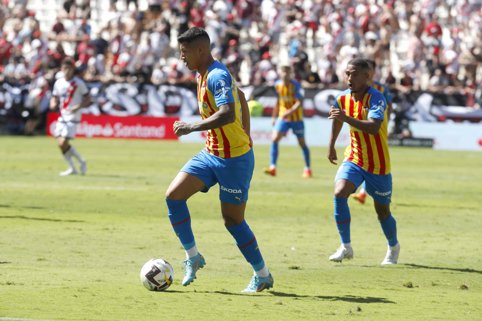 El Rayo - Valencia, en imágenes