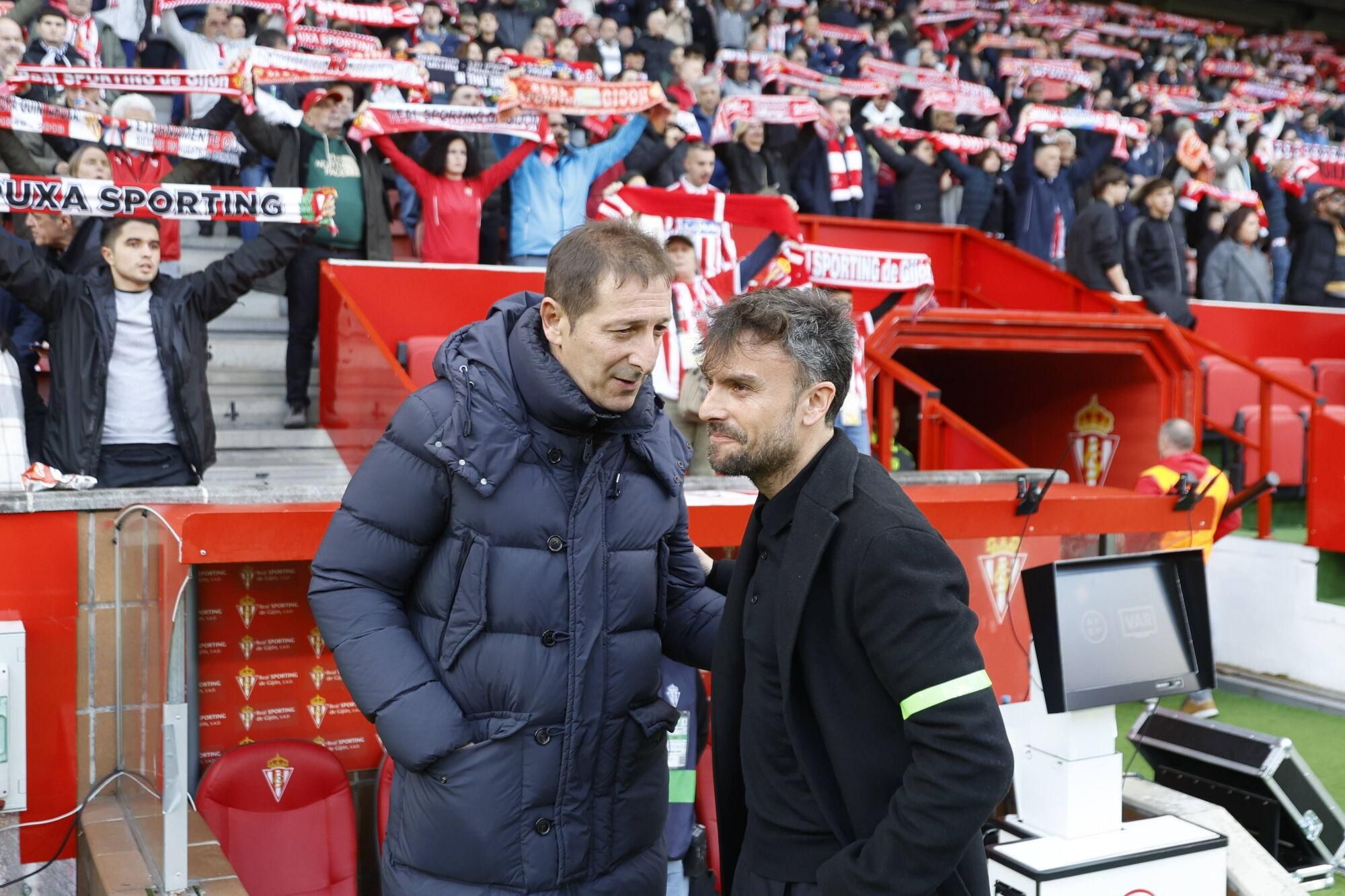 EN IMÁGENES: Así fue el partido entre el Sporting y el Burgos