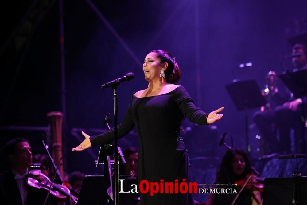 Isabel Pantoja, en la Plaza de Toros de Murcia.