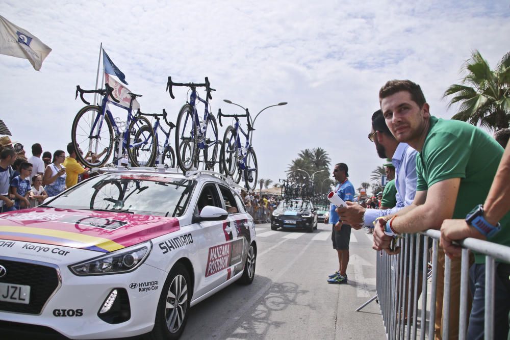 Pasión por La Vuelta en la costa alicantina