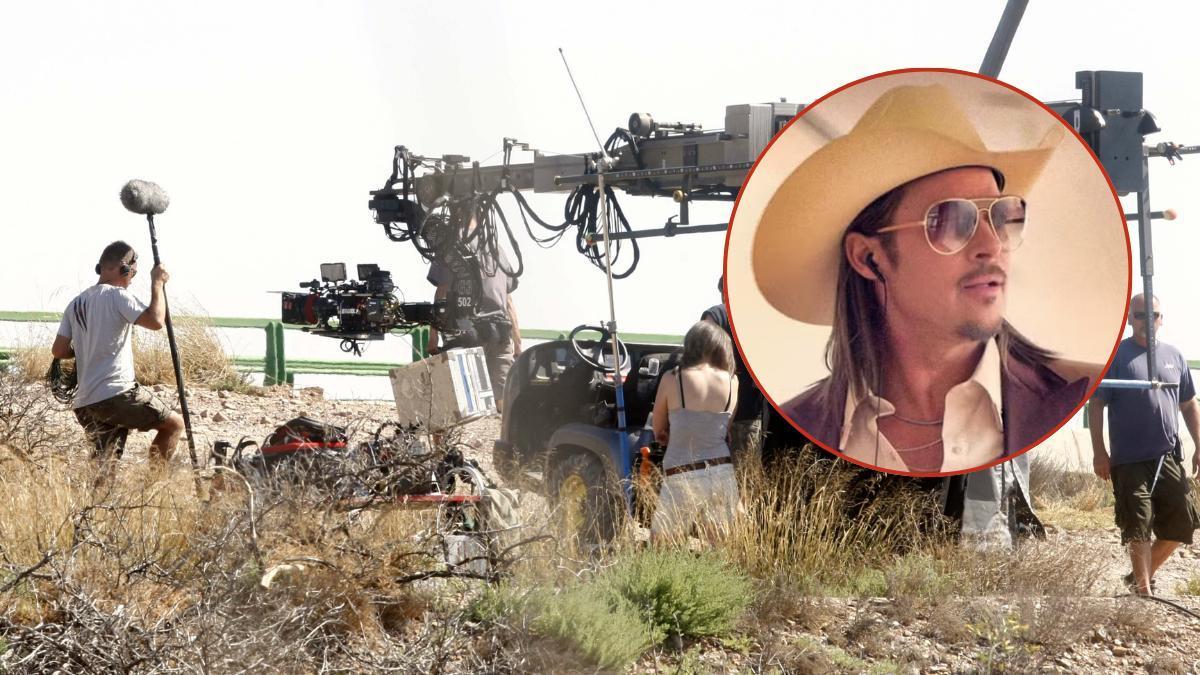 Rodaje de 'The Counselor' con Brad Pitt en Jumilla.