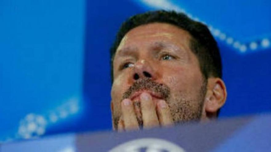 Simeone: “No creo que haga falta mucha motivación para el partido del domingo”