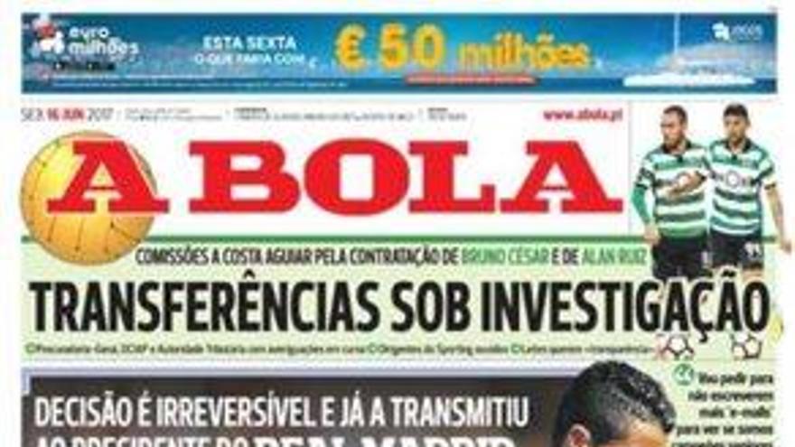 Portada d&#039;A Bola