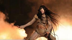 Loreen, durante un instante de su actuación en Eurovisión 2023.