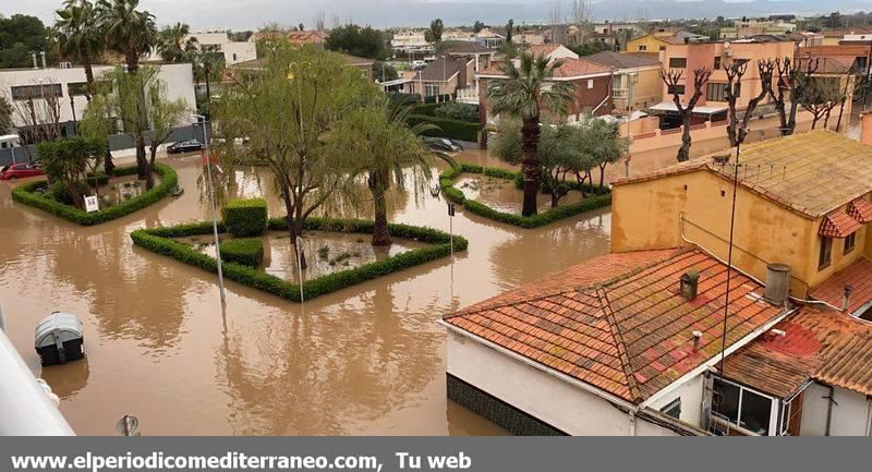 La imágenes más impactantes de la lluvia en Castellón