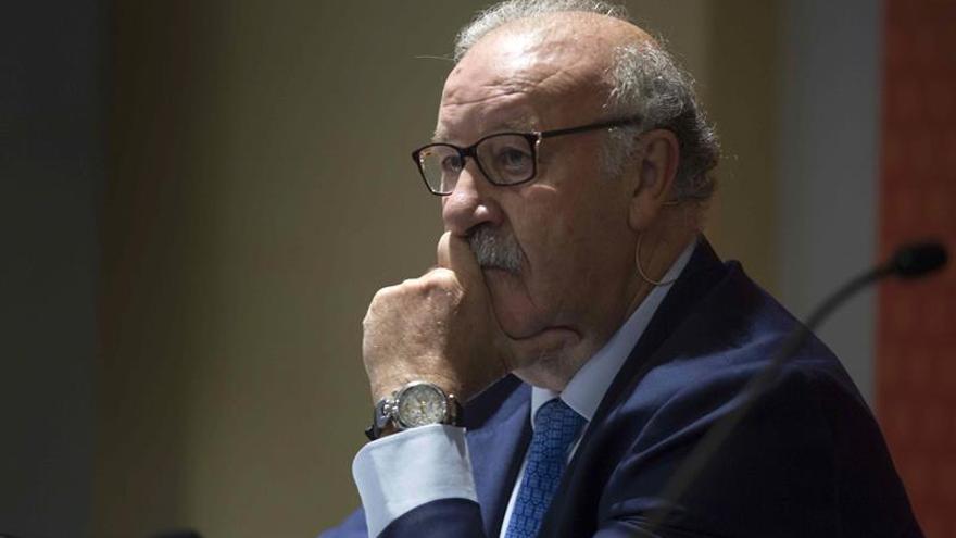 Del Bosque sobre Piqué: &quot;Lo que haga Lopetegui será lo mejor&quot;