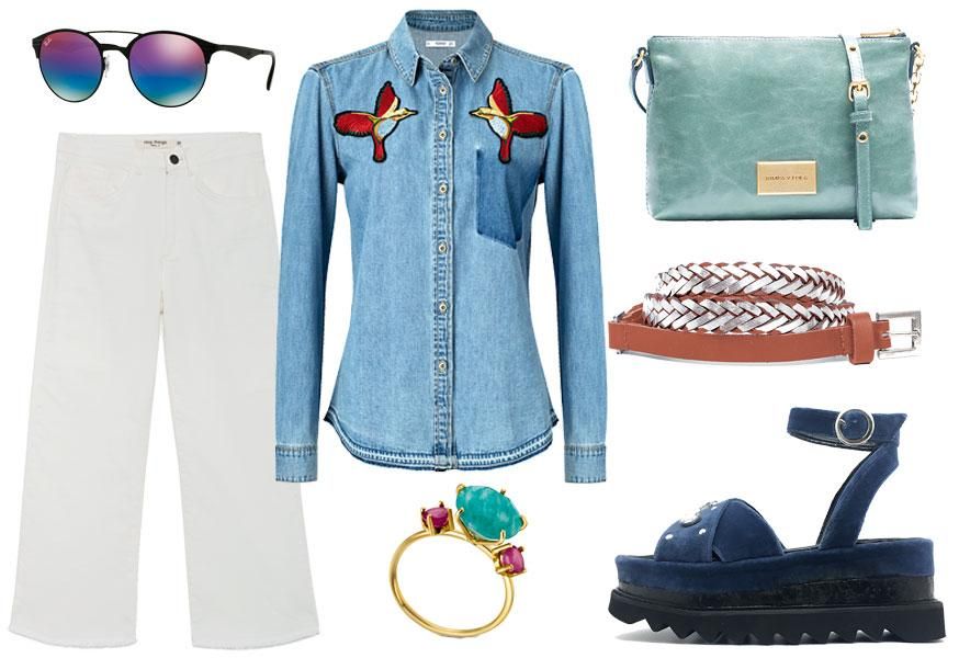 Look con camisa