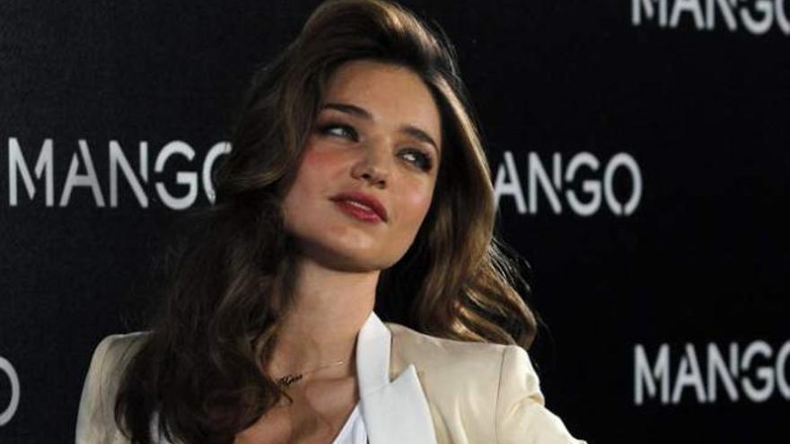 Miranda Kerr ha sido presentada como nueva imagen de Mango.