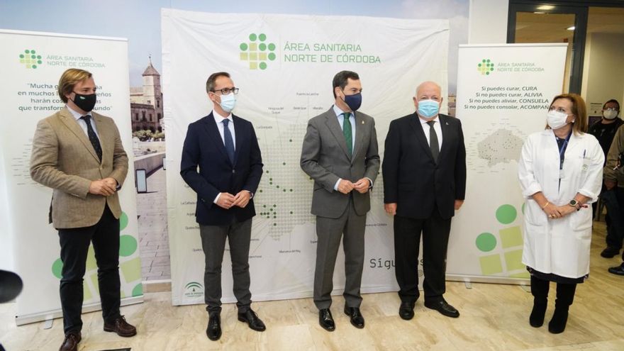 Moreno destaca las obras de casi dos millones en el hospital de Pozoblanco, "insignia de la comarca"
