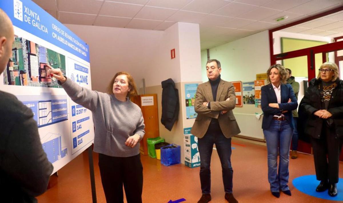Una visita anterior de los responsables autonómicos al centro. | FDV