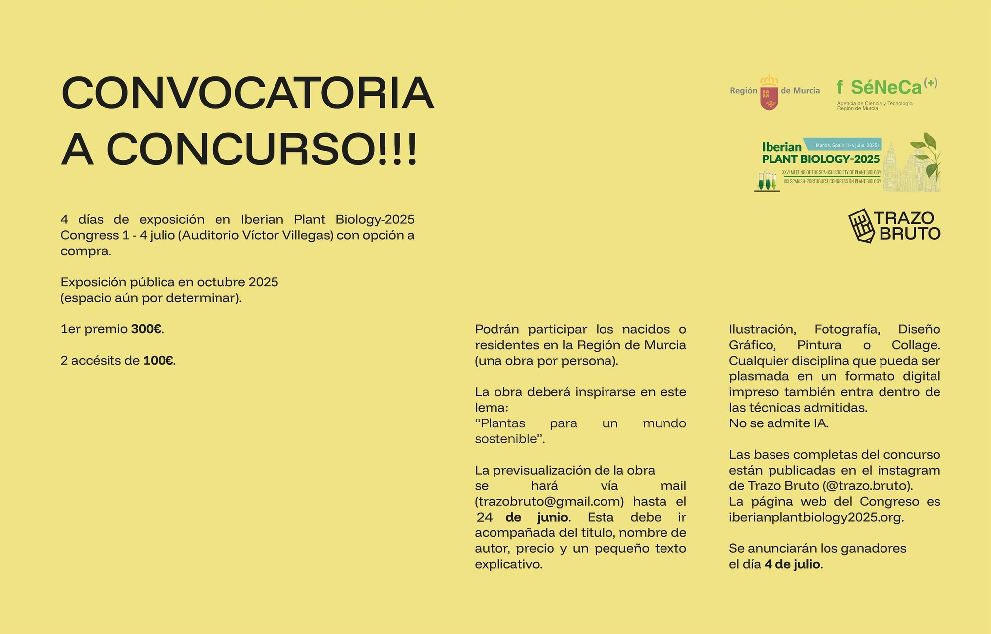 Convocatoria del concurso