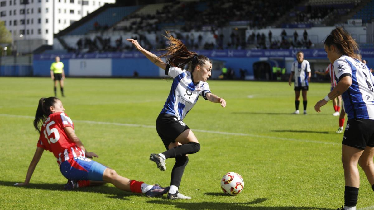 EN IMÁGENES: El Avilés Femenino cierra su fiesta del Suárez Puerta con un empate (1-1)