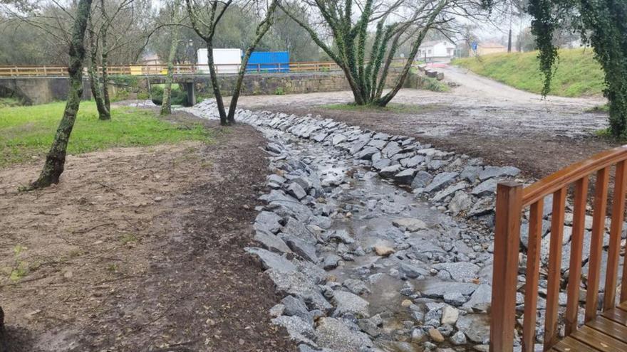 Una de las zonas donde actuó Augas de Galicia.