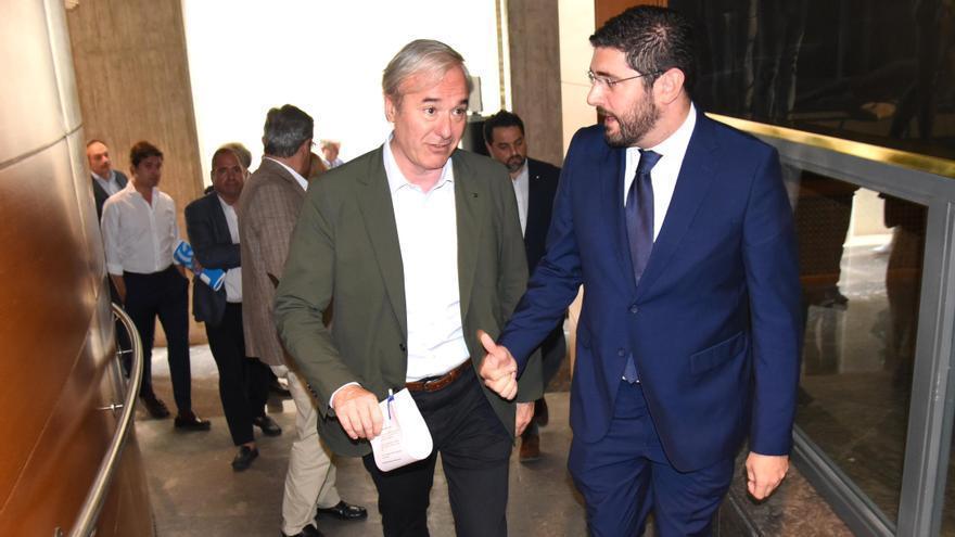 Azcón y Vox cierran un acuerdo para gobernar en coalición