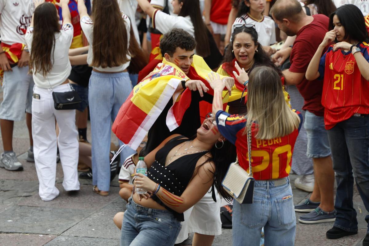 Así se vivió el partido de España contra Francia en Oviedo