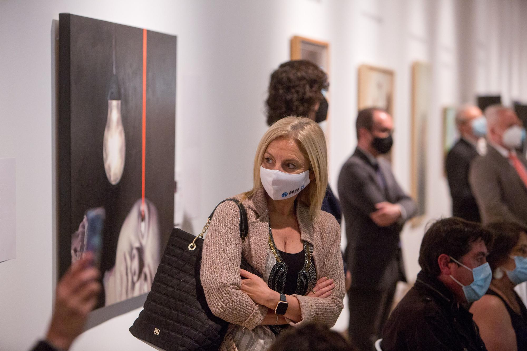 Inauguración de la exposición de los Premios Miradas de la Fundación Alió