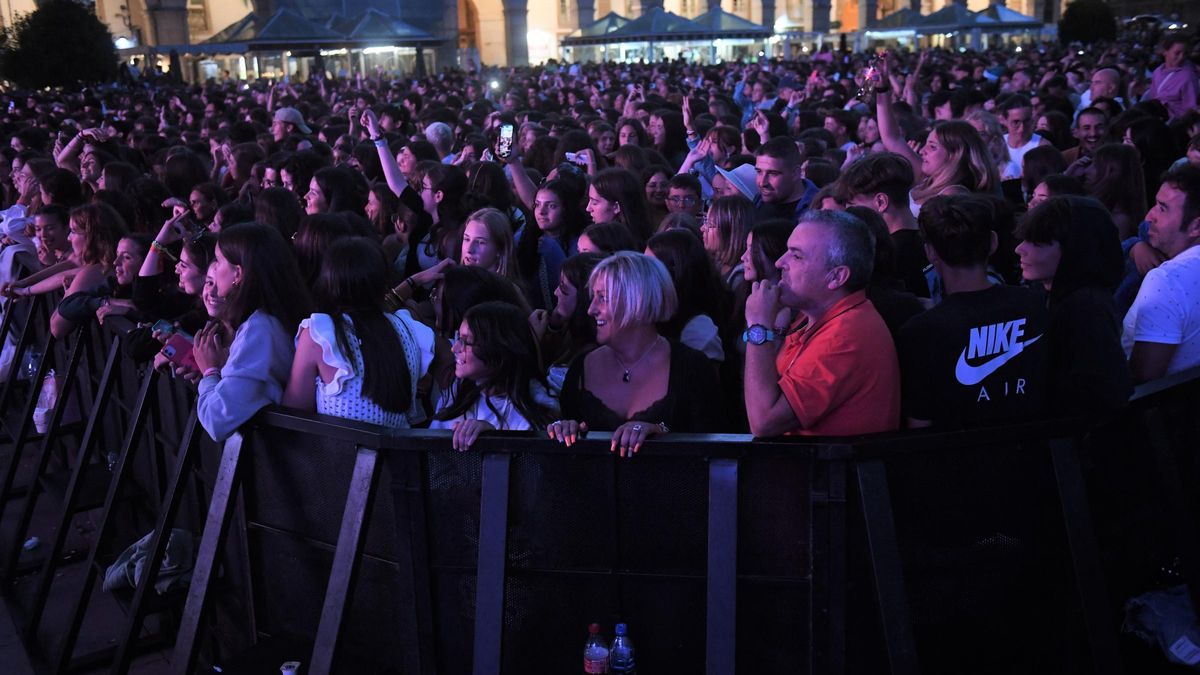 Público en Los40 Summer Live de María Pita en una edición pasada