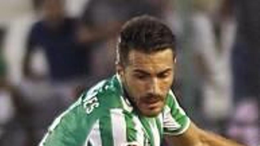 Xavi Torres, con el Betis.