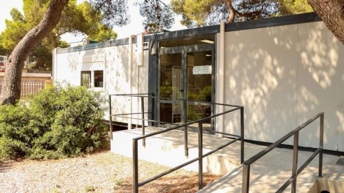 Actuales barracones del consulturio del Vedat