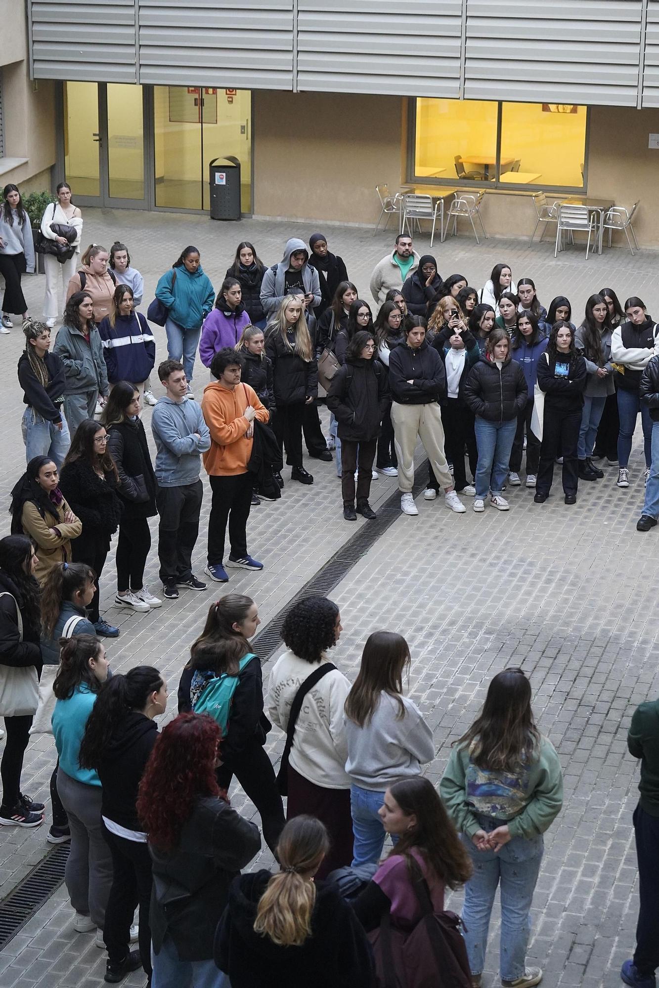 Protestes a la UdG pels casos d'assetjament sexual