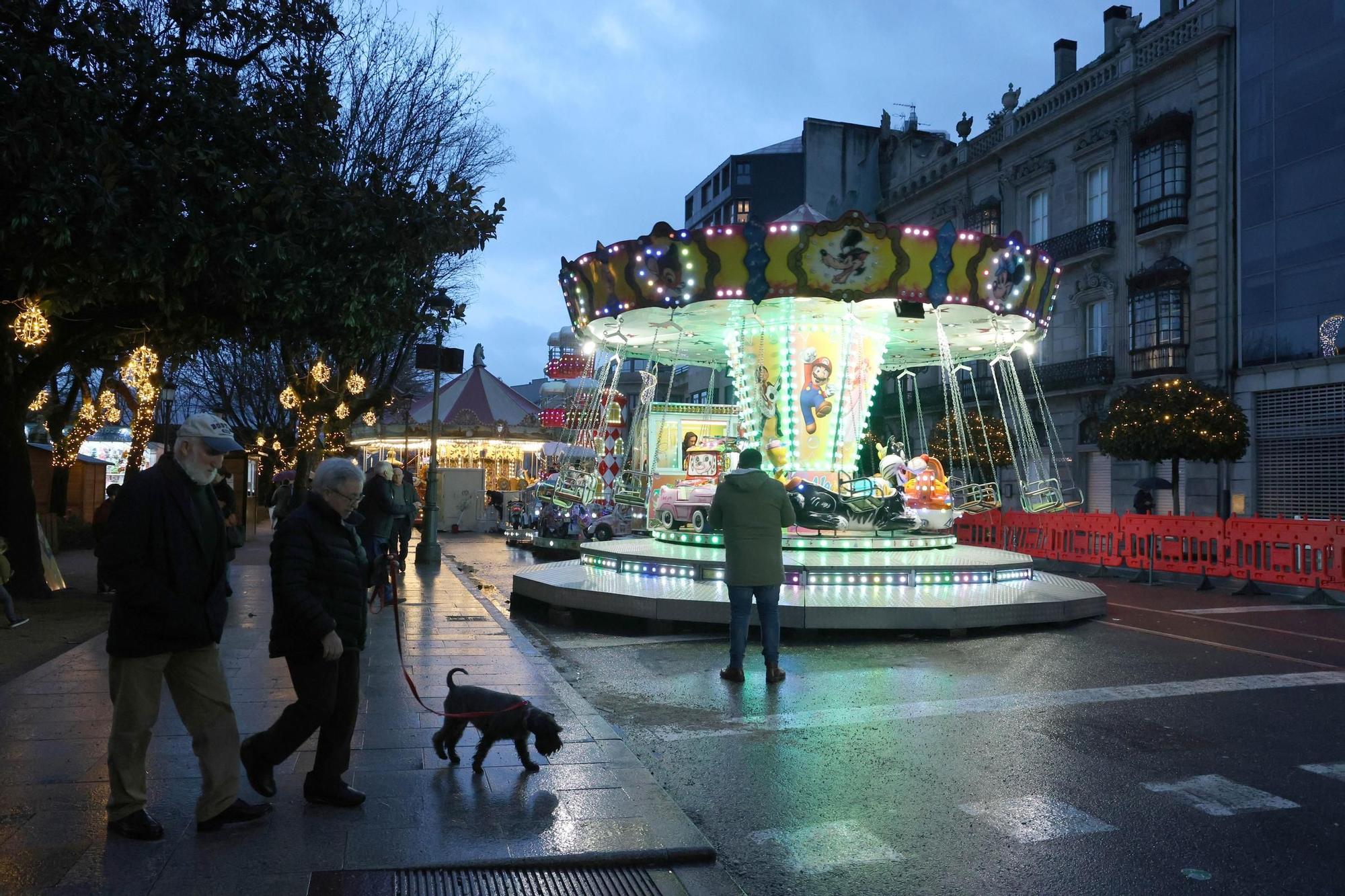 ¡Y la Navidad llegó a su fin! Así fue el acto de apagado de luces