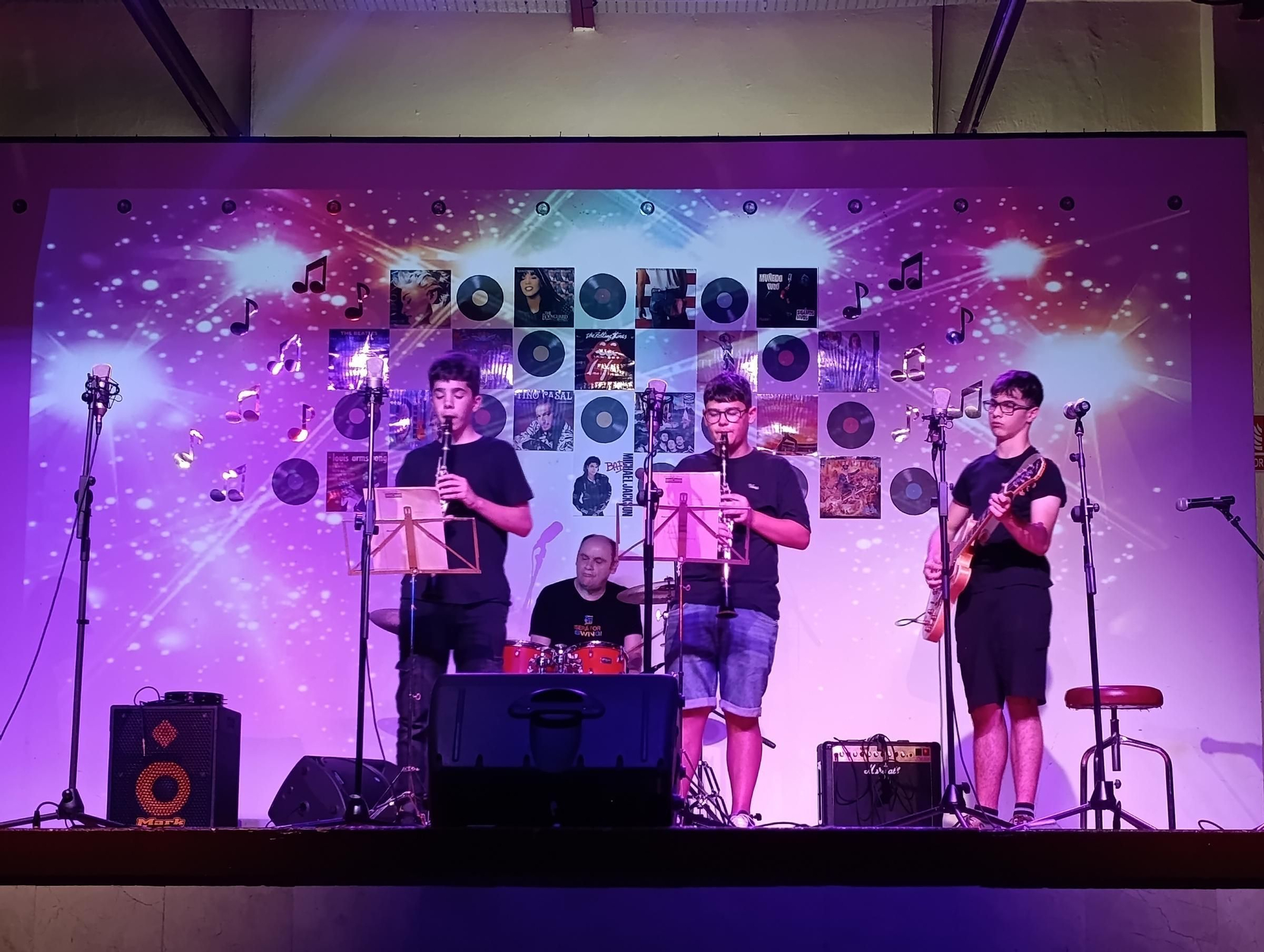 Llanera da la nota en el concierto de fin de curso de la Escuela Municipal de Música