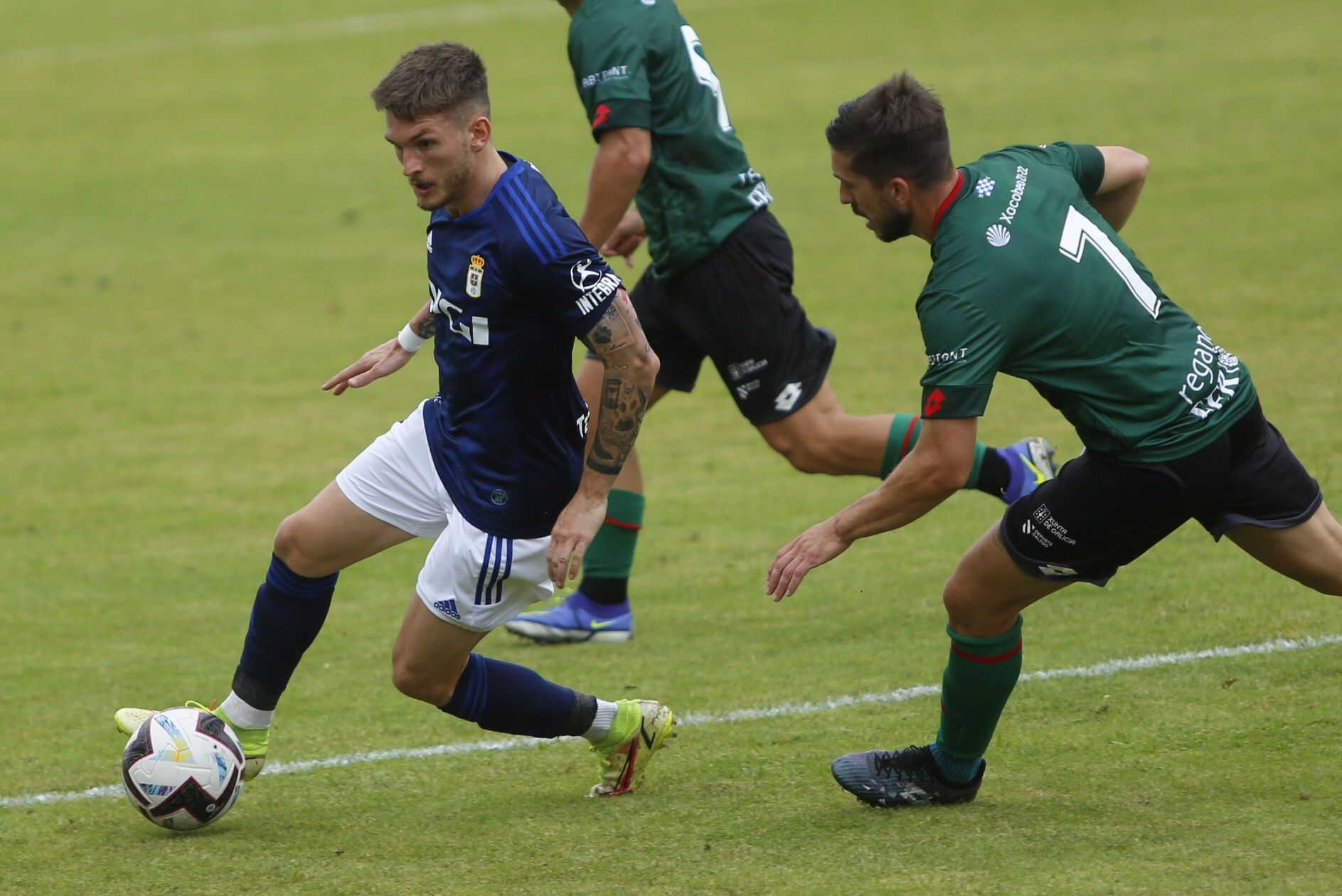 En imágenes: El Oviedo empata sin goles en el primer amistoso de pretemporada