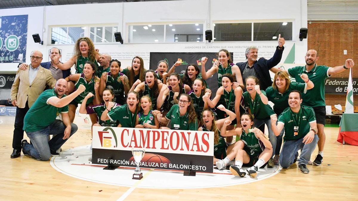 El Unicaja Femenino en su ascenso a la Liga Femenina 2