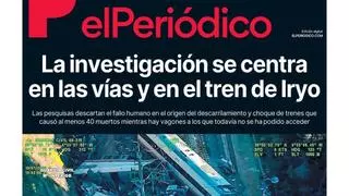 La portada de EL PERIÓDICO del 20 de enero de 2026