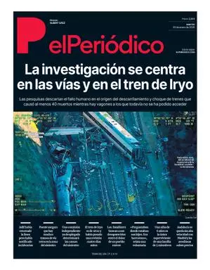 La portada de EL PERIÓDICO del 20 de enero de 2026