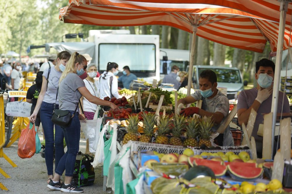 El mercat de Girona aquest dissabte