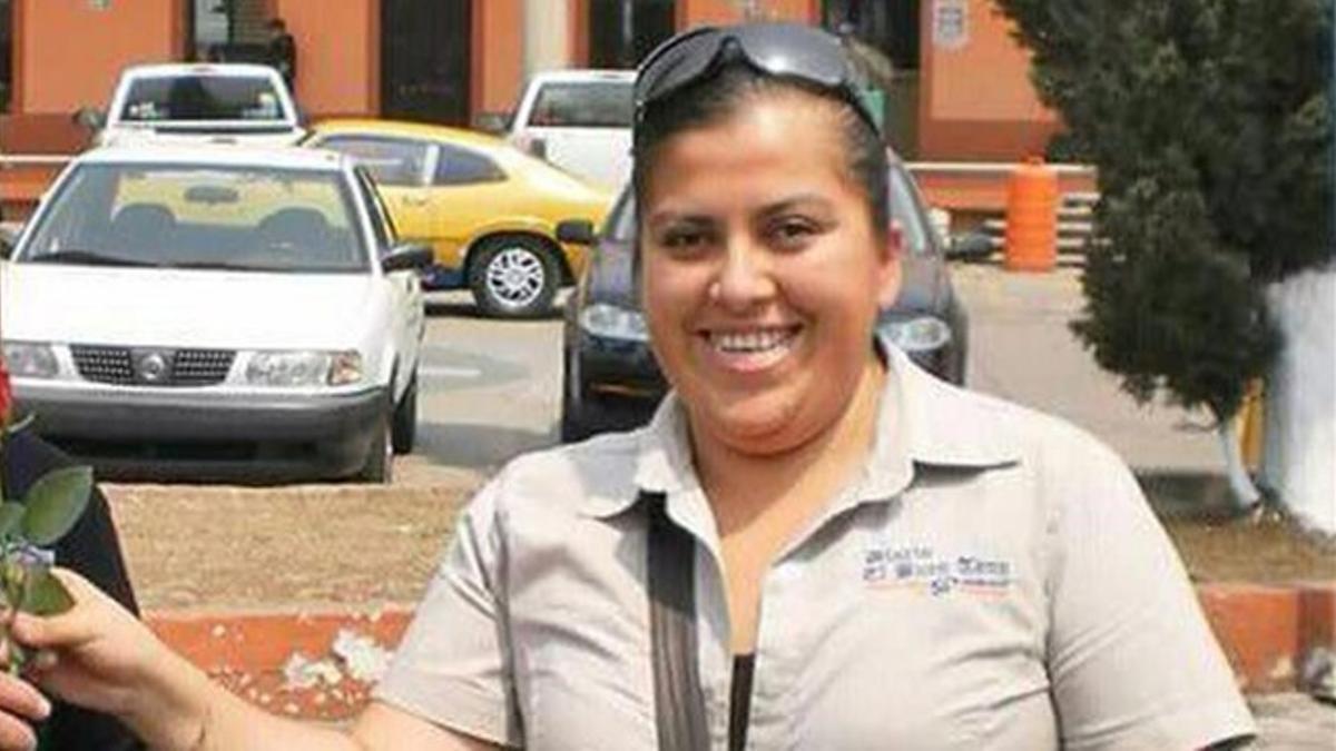 La periodista Anabel Flores, asesinada en Veracruz.