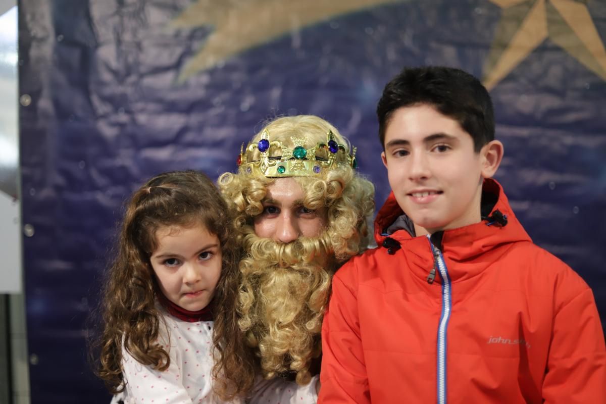 Fotos con los Reyes Magos realizadas el 2 de enero de 2018