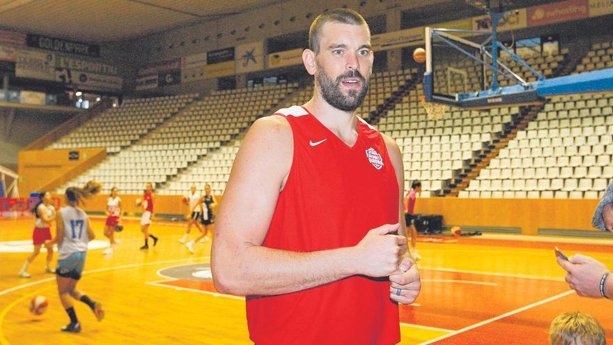 Així hem viscut la presentació de Marc Gasol amb el Bàsquet Girona