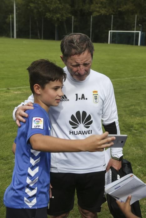 Entrenamiento del Oviedo