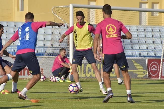 Entrenamiento de la UD Las Palmas en Maspalomas